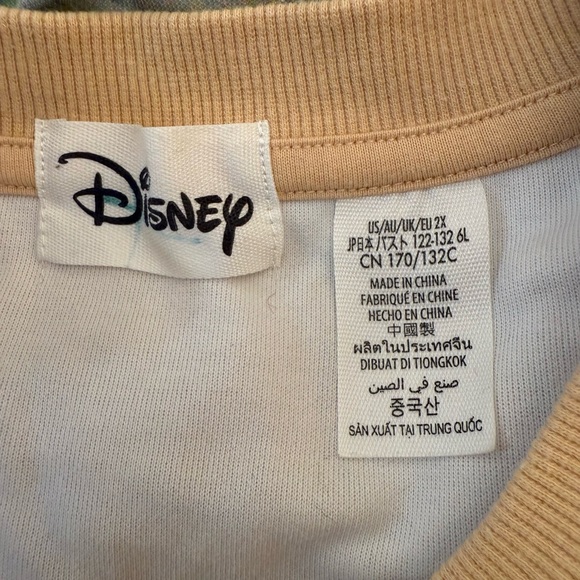 Disney Parks Bambi Fleece Pullover for WomenSz 2X All Over Print Graphics - Picture 8 of 10